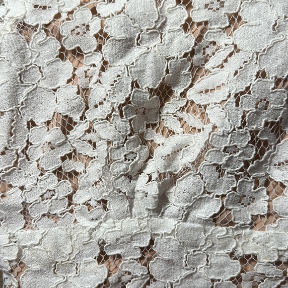 Lottie Moss White Lace Bustier Top - Picture 3 of 6